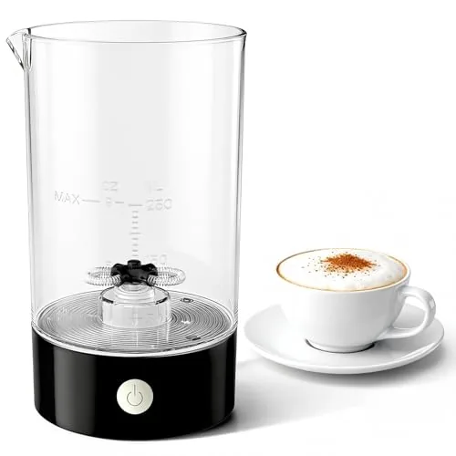 ZHITOP Cold Foam Maker 9oz Battery-Powered Frother