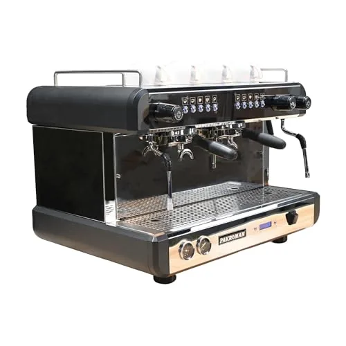 AMIBAOFU 2-Group Semi-Auto Espresso Machine 6L Boiler
