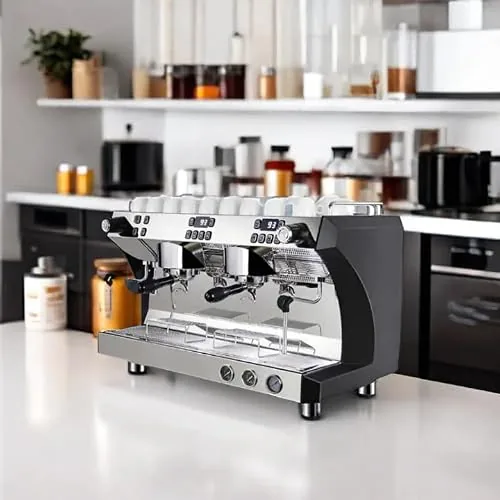 Generic 3-Group Commercial Espresso Machine Semi-Auto