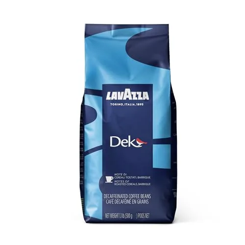 Lavazza DEK Decaf Whole Bean Espresso Blend 1.1lb