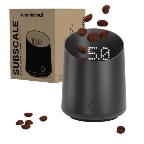 Subminimal Subscale Digital Dosing Cup with LED Display