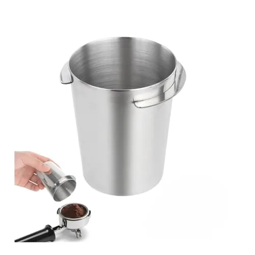 WenTigDY 58mm Stainless Steel Espresso Dosing Cup