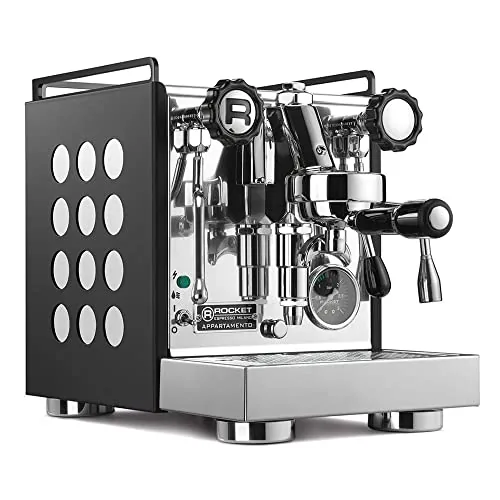 Rocket Appartamento Nera HX Espresso Machine Black/White