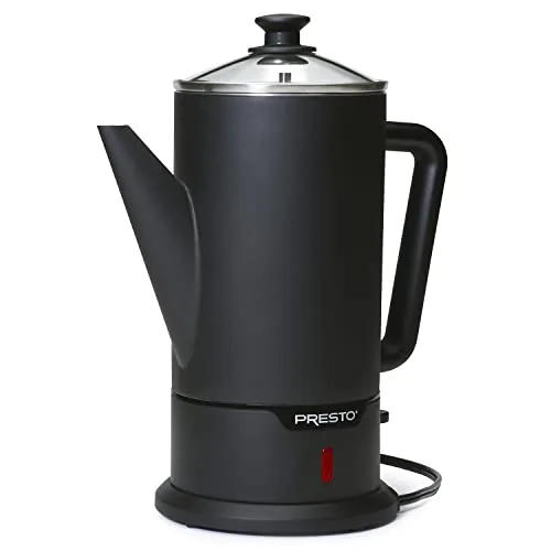 Presto 02815 12-Cup Cordless Stainless Steel Percolator