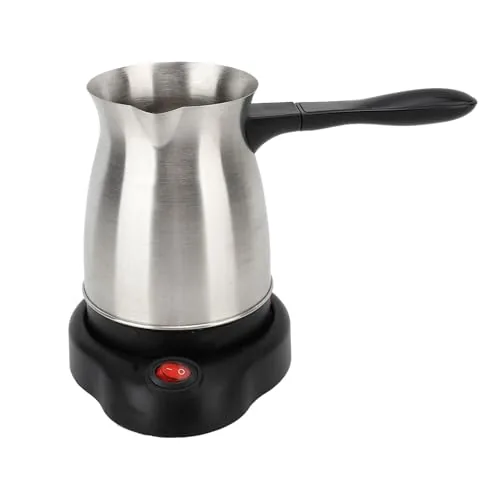 Gugxiom 600ml Electric Turkish Coffee Pot Stainless
