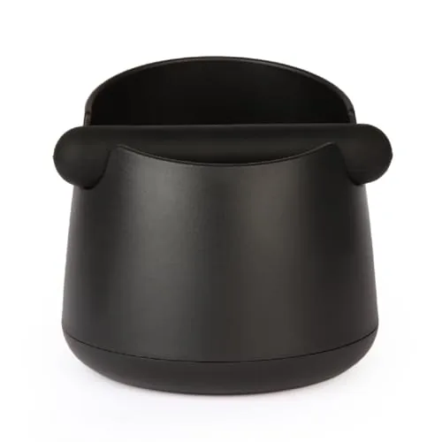 IAOSEN Large Capacity Espresso Knock Box with Rubber Bar