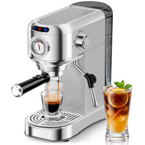AERCANA Espresso Machine 20 Bar with Steam Wand