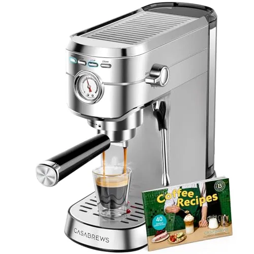 CASABREWS CM5418 Compact Espresso Machine with Steam Wand