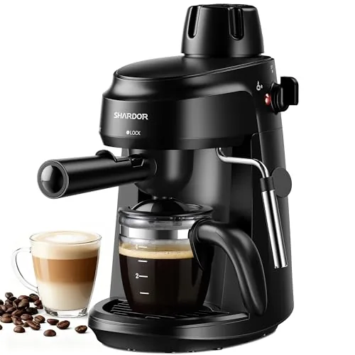 SHARDOR Espresso Machine 3.5 Bar Compact 800W