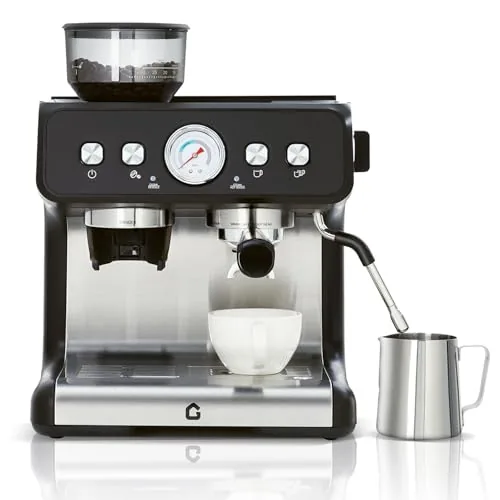 Garvee Espresso Machine with Built-In Grinder 20 Bar