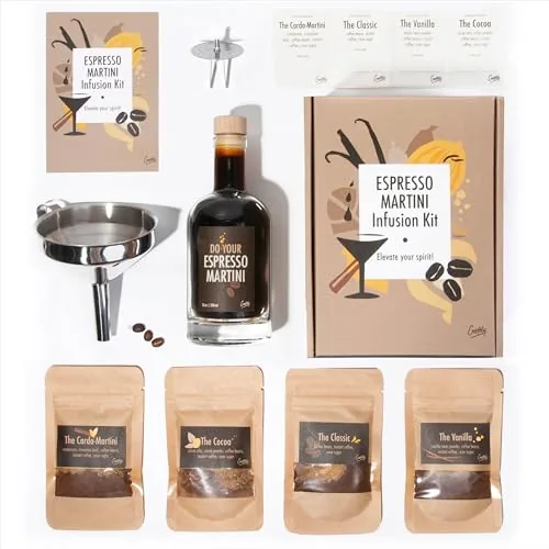 Craftly Espresso Martini Infusion Kit 4-Blend Set