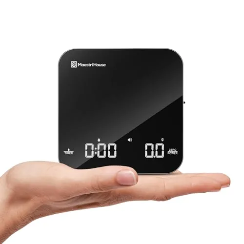 Maestri House S2 Espresso Scale 0.1g Precision USB-C