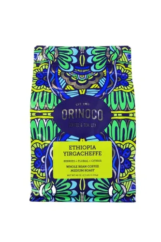 Orinoco Ethiopian Yirgacheffe Medium Roast Whole Bean 2.5lb