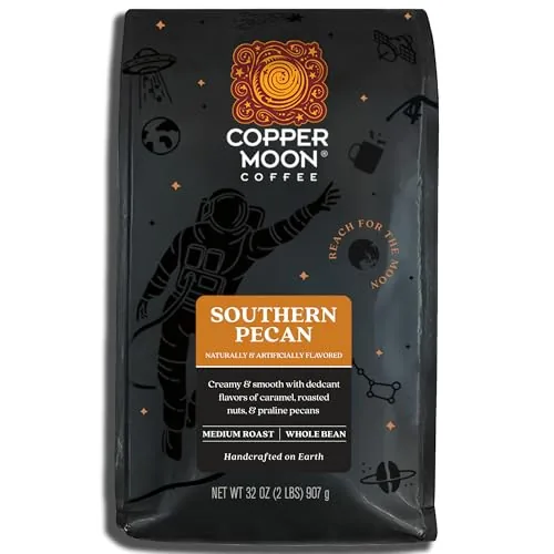 Copper Moon Southern Pecan Medium Roast Whole Bean 2lb