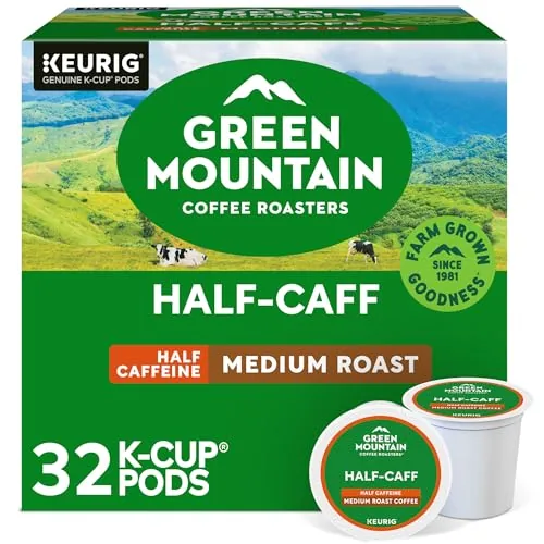 Green Mountain Half Caff Hazelnut K-Cup Pods 32ct