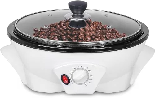 JIAWANSHUN Electric Coffee Roaster 1.1lb Temp Control