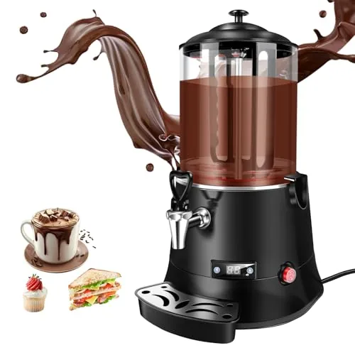 GRWIHD 10L Commercial Hot Chocolate Beverage Dispenser