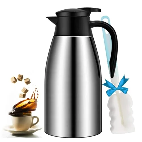 GearRoot 68oz Thermal Coffee Carafe Vacuum Insulated