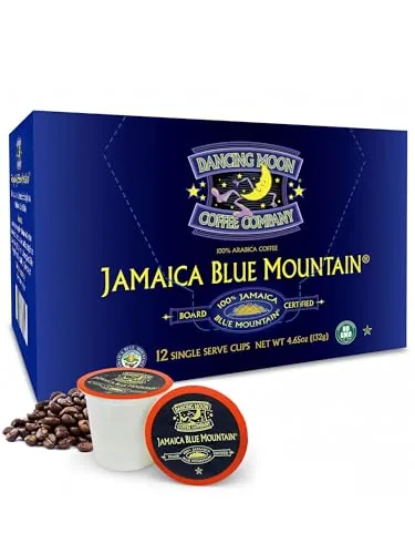 Dancing Moon 100% Jamaica Blue Mountain Coffee K-Cups