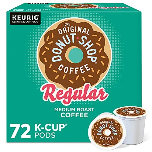 Donut Shop Regular Medium Roast K-Cups 72 Count