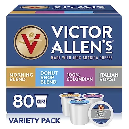 Victor Allen's Coffee 80-Count Variety Pack K-Cup Pods