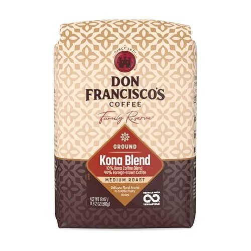 Don Francisco's Kona Blend Ground Coffee 18 oz