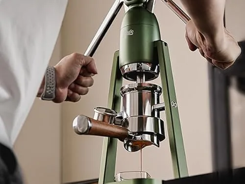 Bincoo Dual-Lever Manual Espresso Maker 12Bar Pressure