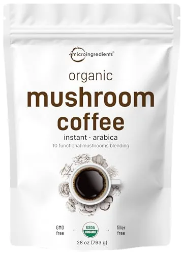 Micro Ingredients 10-in-1 Mushroom Coffee 28oz 317 Servings