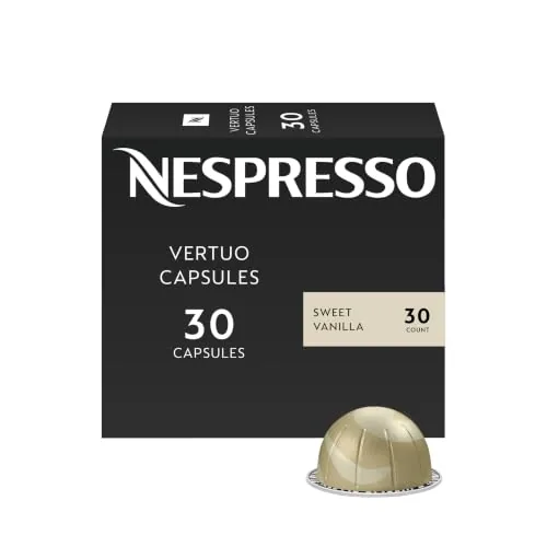 Nespresso Vertuo Sweet Vanilla Medium Roast 30-Pod Pack