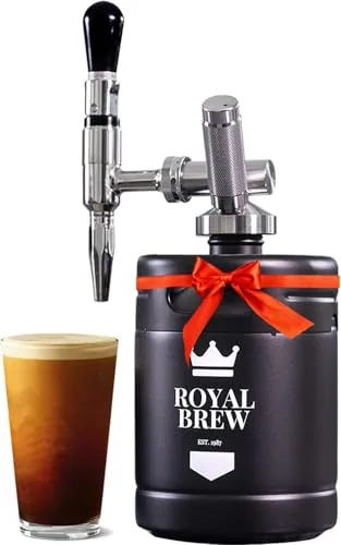 Royal Brew Nitro Cold Brew Home Keg 64oz Dispenser