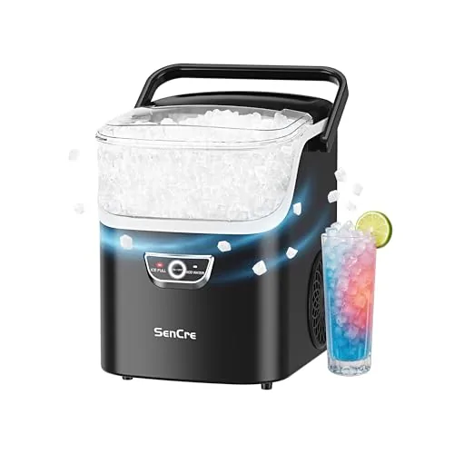 SenCre Nugget Ice Maker 40lbs/Day Countertop
