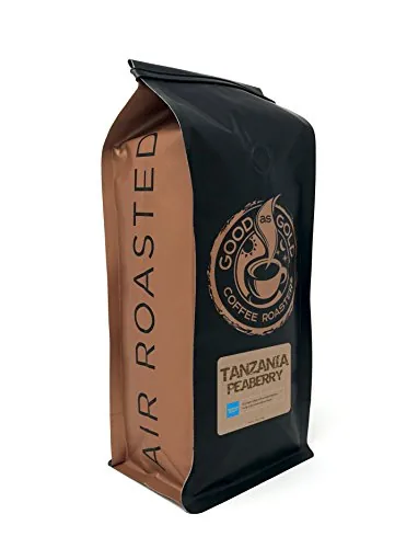 Good As Gold Tanzania Peaberry Medium Roast Whole Bean 12oz