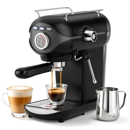 XIXUBX Espresso Machine 20Bar PID Semi-Auto Compact