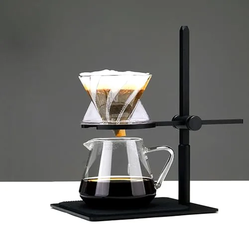 Makidar Pour Over Coffee Dripper Stand Adjustable Height