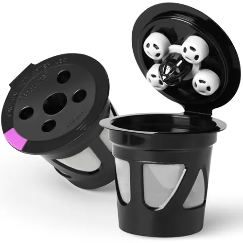 Fanativita Reusable K Cups 5-Hole Multistream 2-Pack