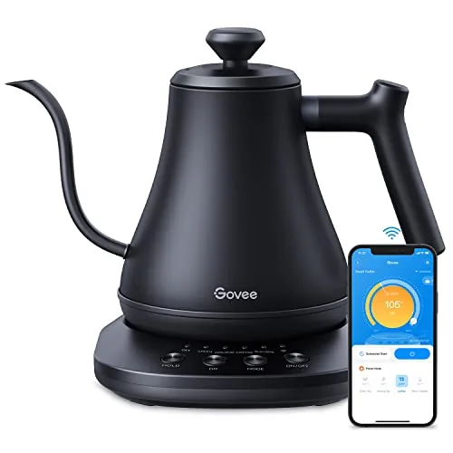 Govee WiFi Gooseneck Kettle 0.8L Matte Black