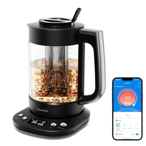 GoveeLife Smart Kettle with Tea Infuser 1.7L