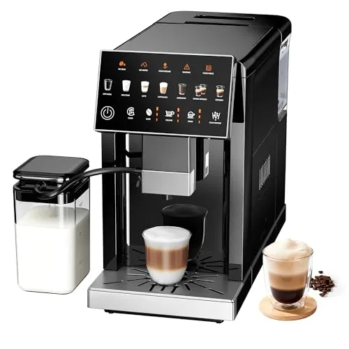 ICEVIVAL Auto Espresso Machine with Built-In Grinder