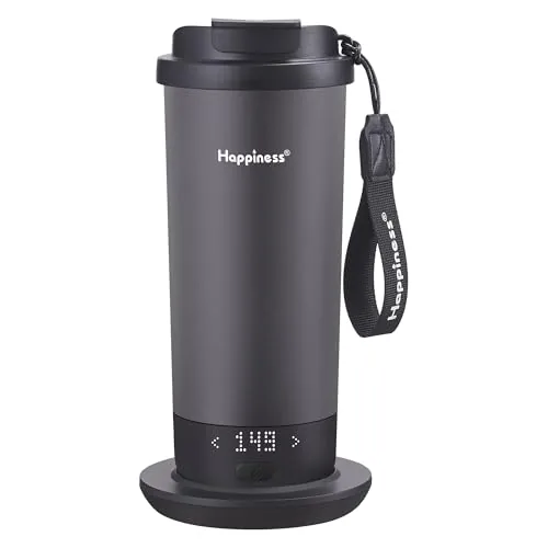 Happiness 20oz Self-Heating Travel Mug with App Control