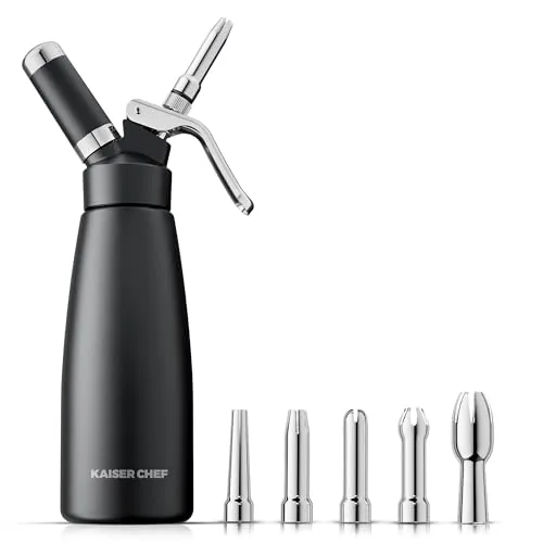 Kaiser Chef 500ml Aluminum Whipped Cream Dispenser